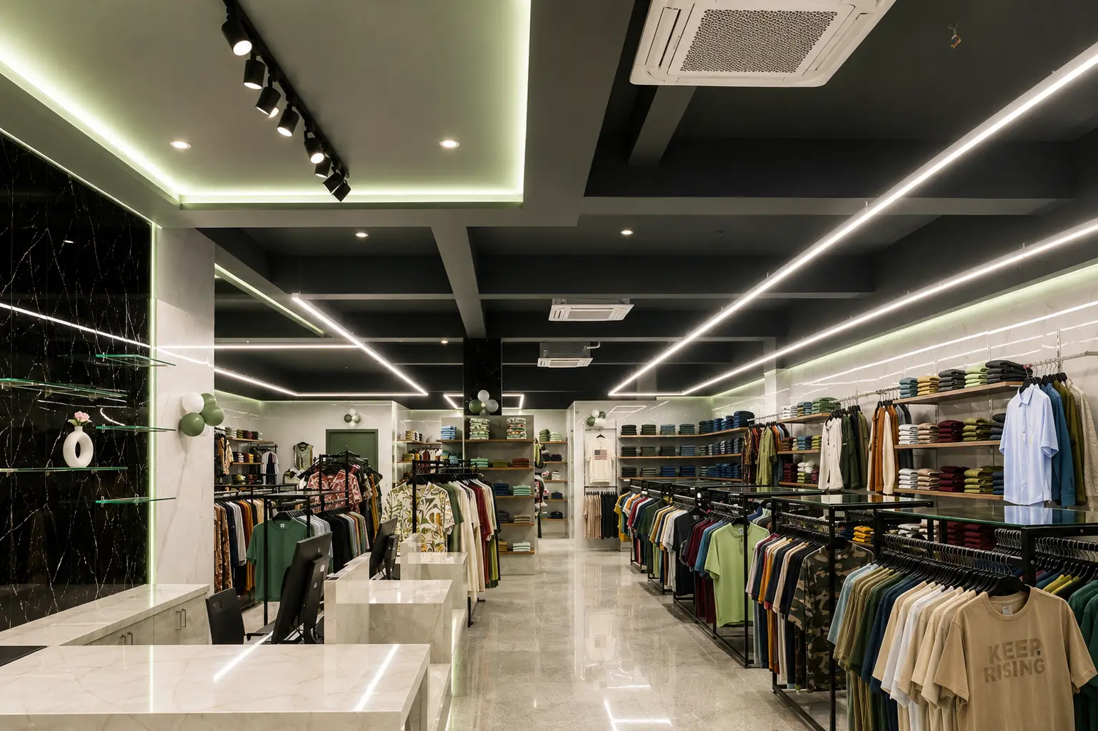 A Style Boutique Showroom Interior